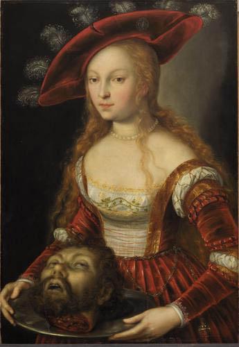 unknow artist Salome mit dem Haupt Johannes des Taufers